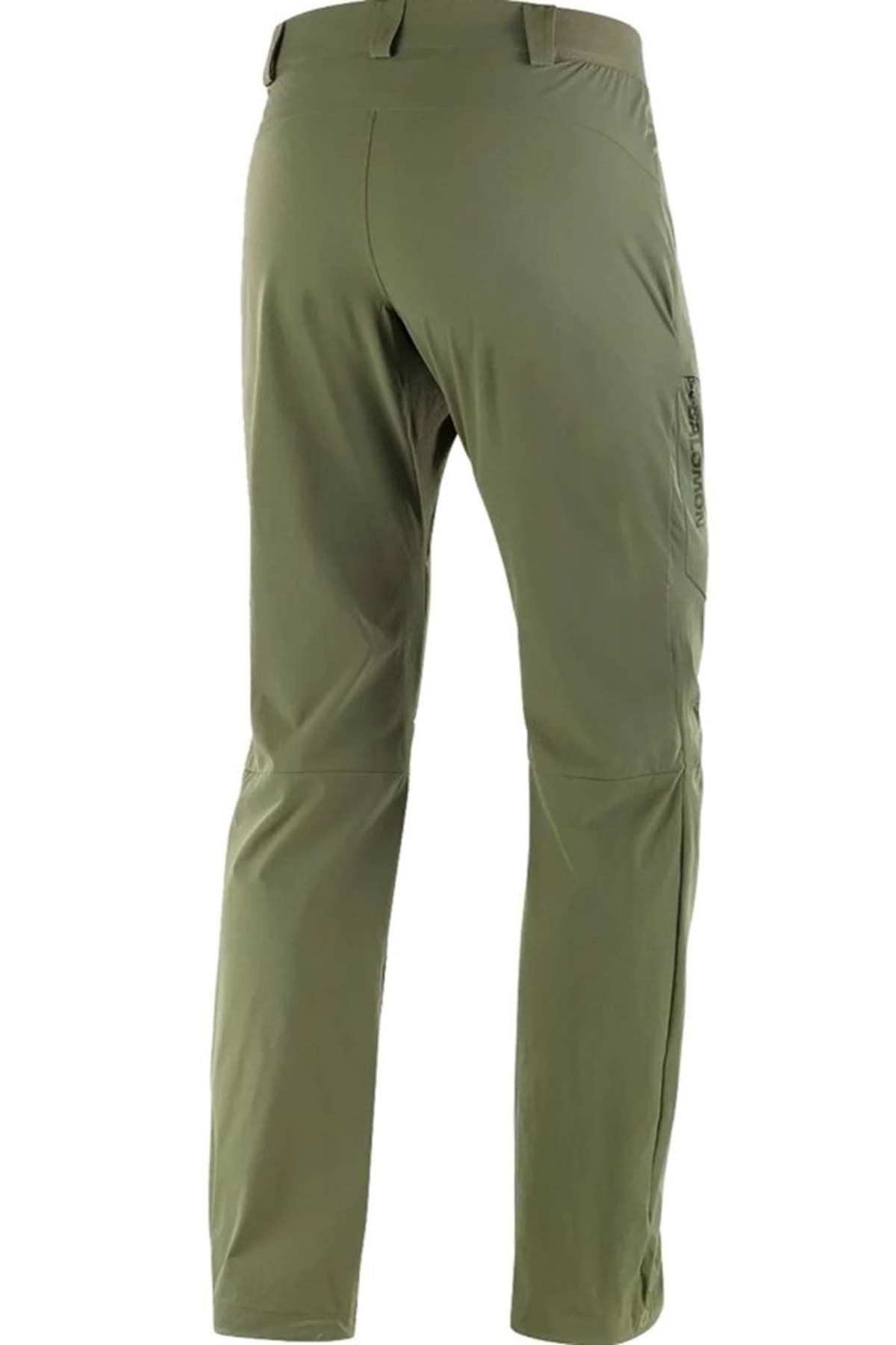 شلوار اسپرت سالومون مردانه پارچه طلایی بیزینس راسته Slim Fit/اسلیم فیت فاق نرمال Regular/رگولار Daily/روزانه | Salomon LC2216800 BD — تصویر ۲