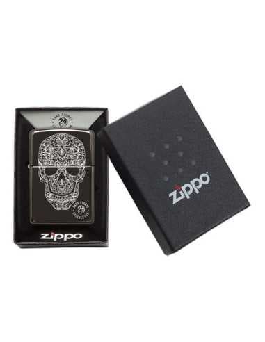 فندک زیپو طرح جمجمه Zippo 49143 (ANNE STOKES COLLECTION) — تصویر ۴