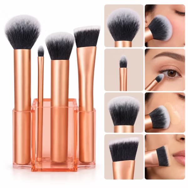 ست براش آرایشی ریل تکنیک مدل Flawless Base — تصویر ۲