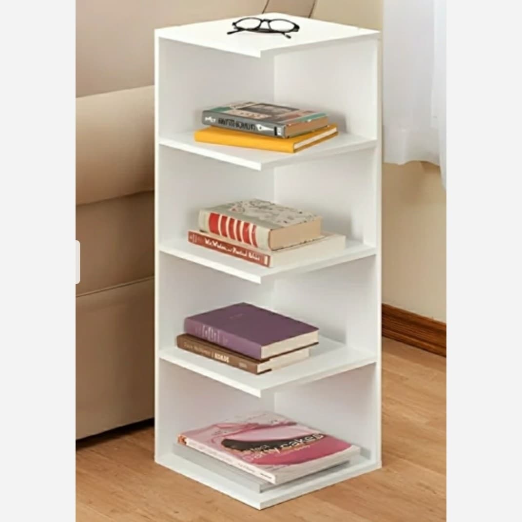 قفسه کتابخانه/ کتابخانه/استند دکوراتیو / میز استند فیلبندشاپ مدل 836625 — تصویر ۲