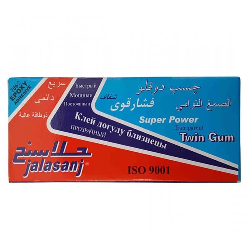 چسب دوقلو جلاسنج مدل شفاف | Jalasanj Twin Gum Transparent