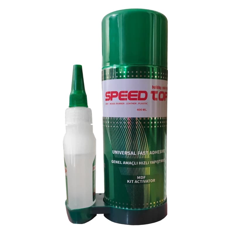 چسب حرفهای سریع SPEED TOP – حجم ۴۰۰ میل | اتصال مقاوم روی چوب، پلاستیک و فلز