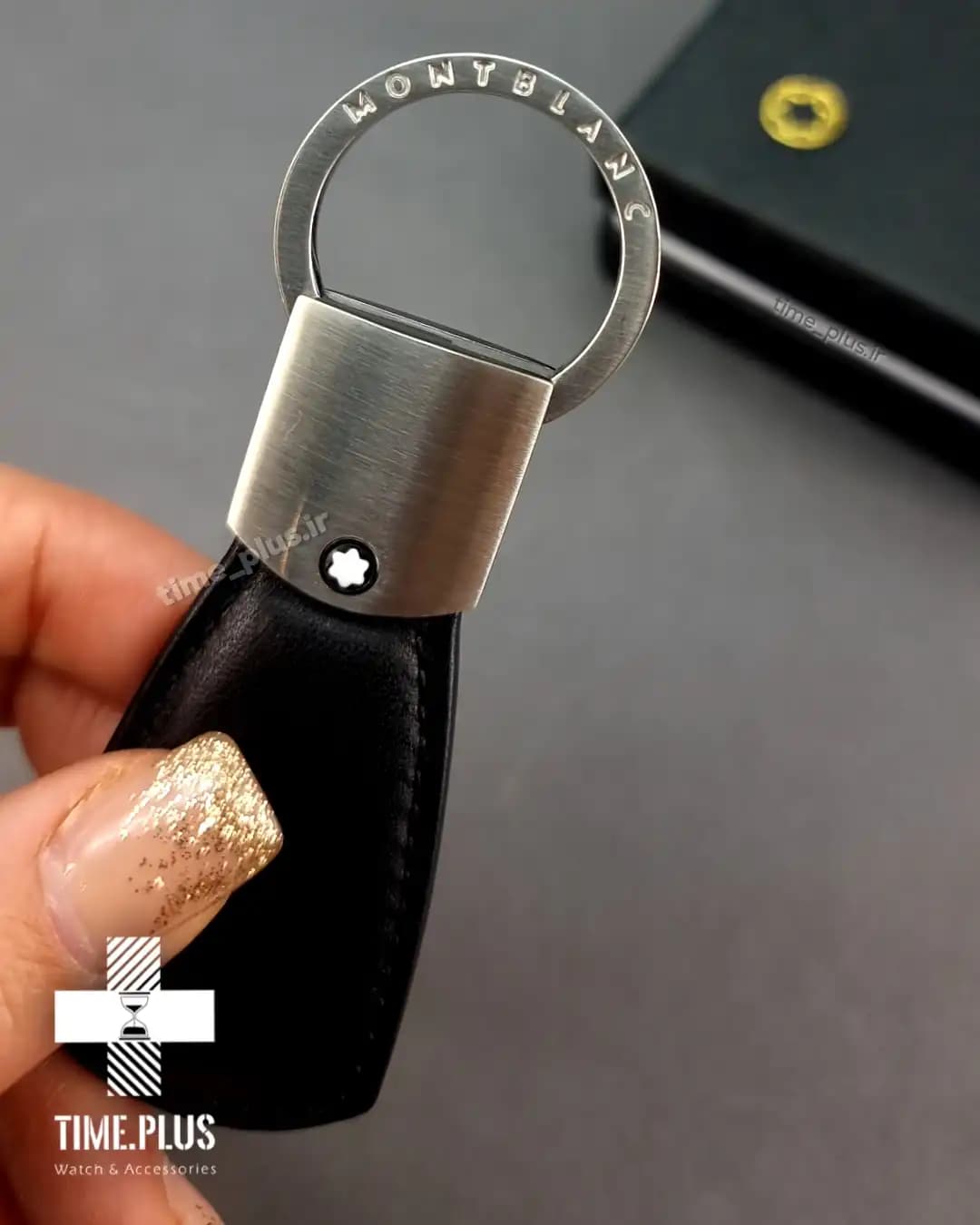 جاسوئیچی Montblanc مشکی — تصویر ۶