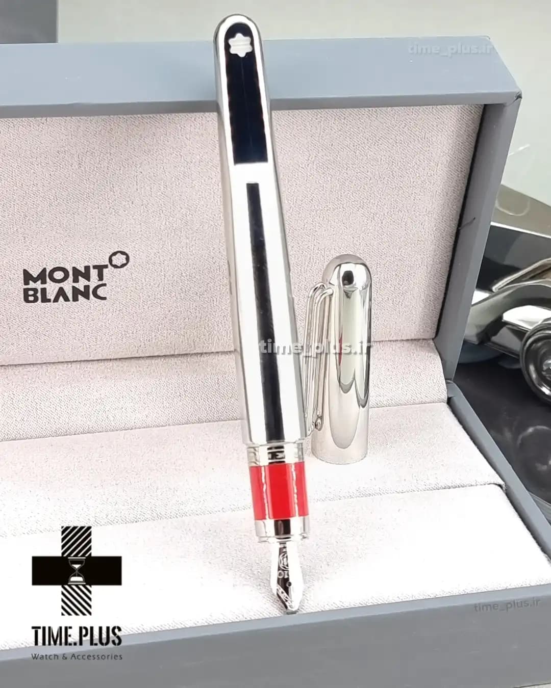 خودنویس مون بلان مدل (Montblanc M)RED — تصویر ۲