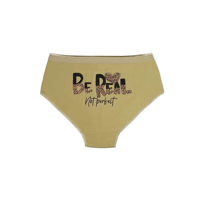شورت زنانه اسلیپ نخ و پنبه طرح bereal نارین سایز 2XL — تصویر ۳