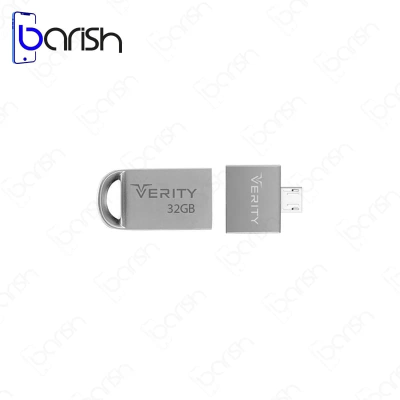 فلش مموری وریتی مدل V811O ظرفیت 64 گیگابایت USB2.0 همراه با OTG — تصویر ۲