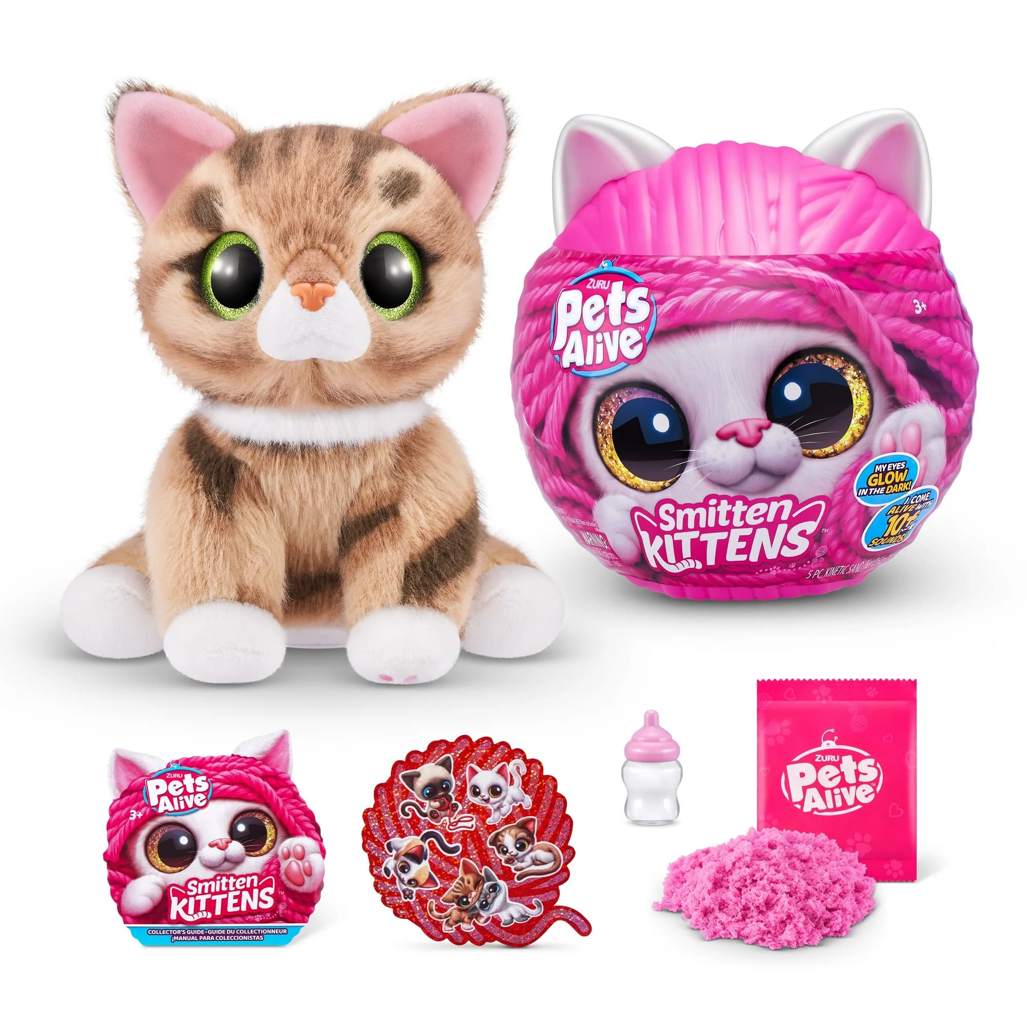 عروسک سورپرایزی گربه Pets Alive مدل Smitten Kittens 9541 — تصویر ۳