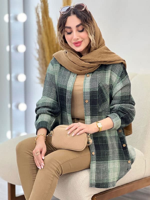 مانتو زنانه مدل سولماز — تصویر ۴