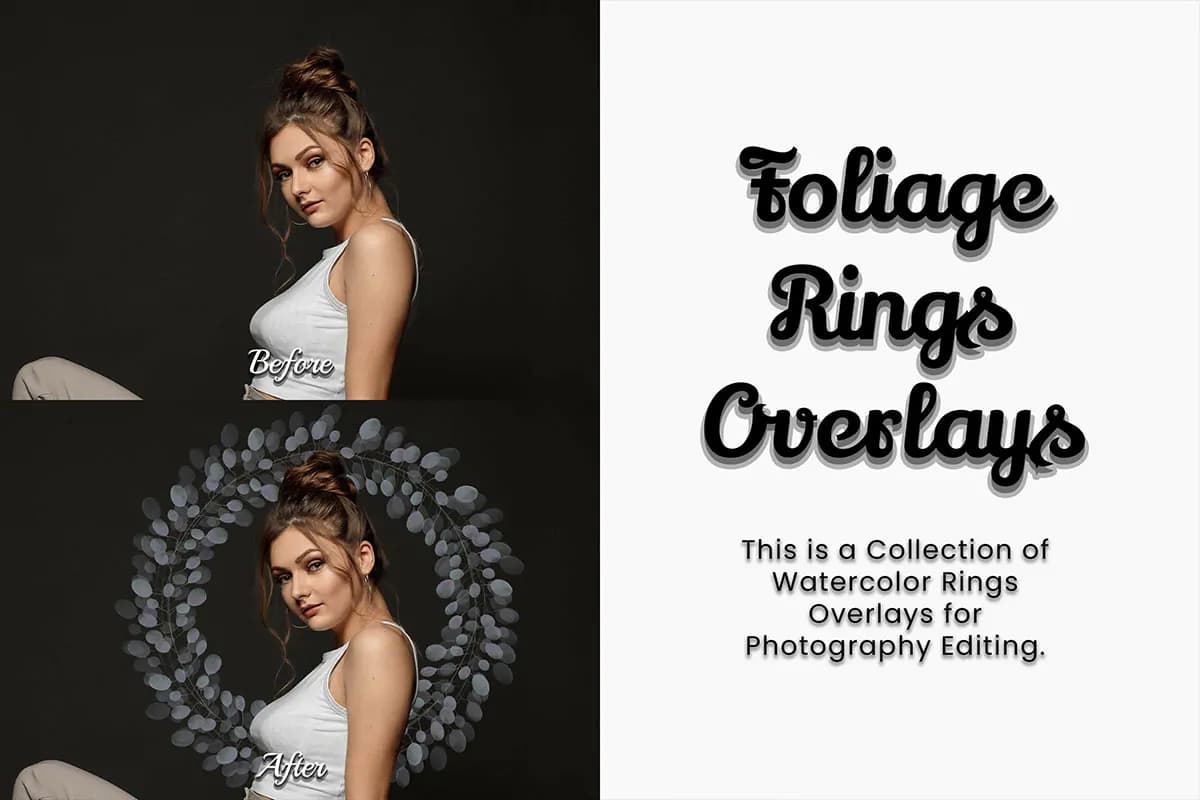 45 PNG حلقه شاخ و برگ — تصویر ۴