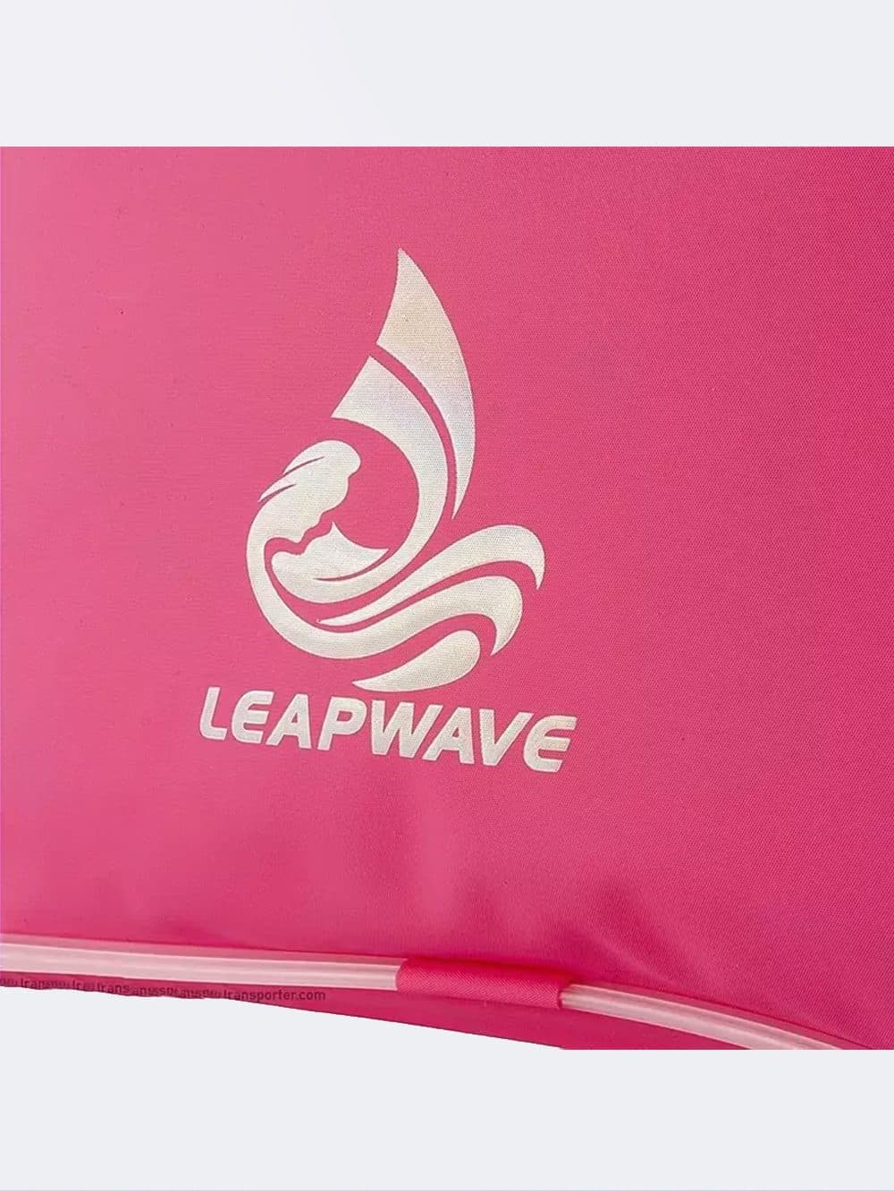 ساک شنا ضد آب مخصوص برای استخر LEAPWAVE صورتی رنگ بدون دوخت — تصویر ۸
