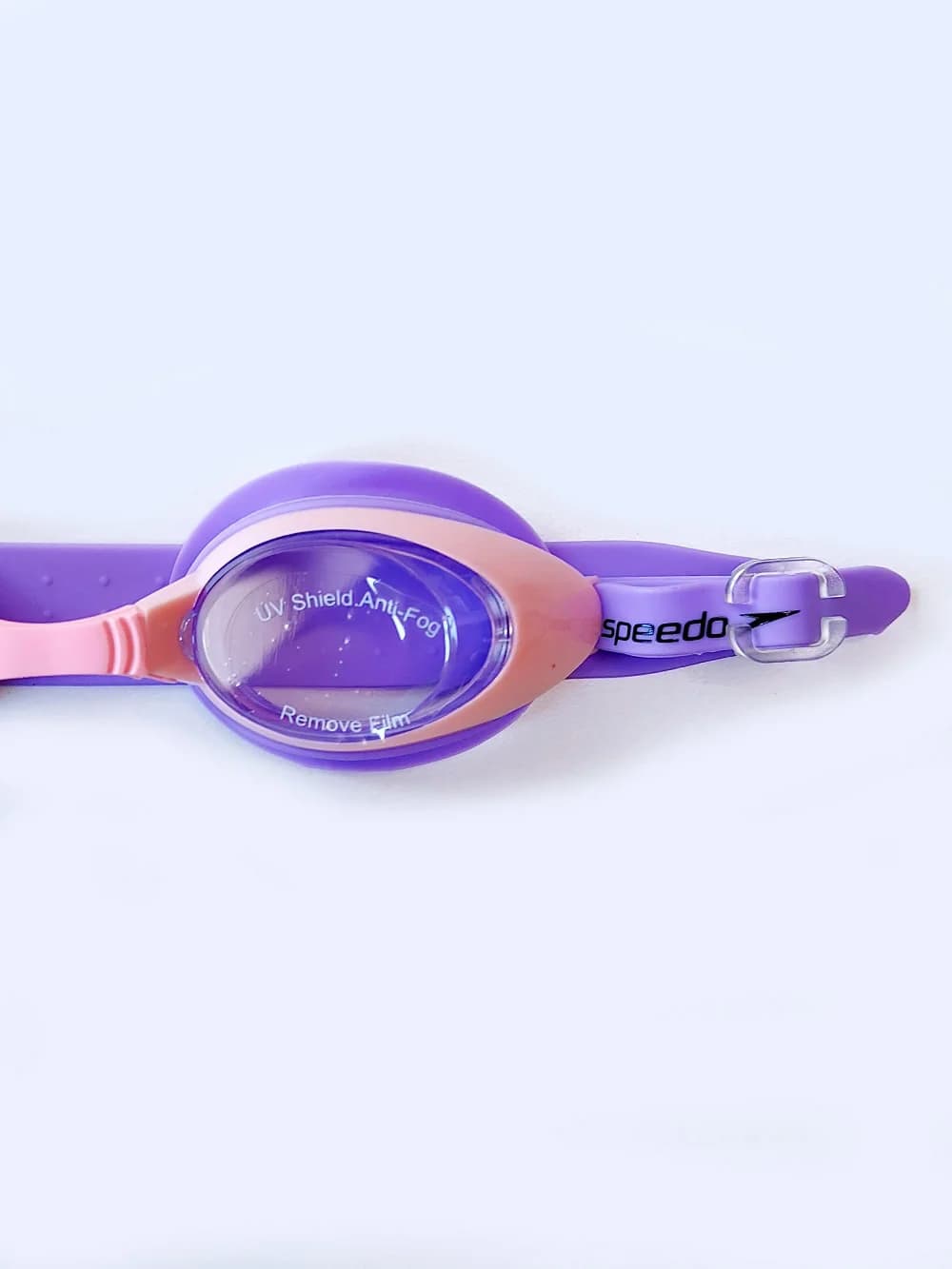 عینک استخر بچه گانه دخترانه و پسرانه اسپیدو ( Speedo ) با ۳ پل بینی به رنگ بنفش — تصویر ۴