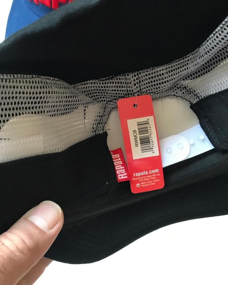 کلاه نقاب دار راپالا RAPALA WORK MESH CAP black — تصویر ۳