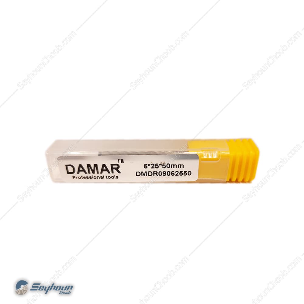 تیغ شیارزن مارپیچ تک پر دامار مدل DMDR09062550 — تصویر ۲