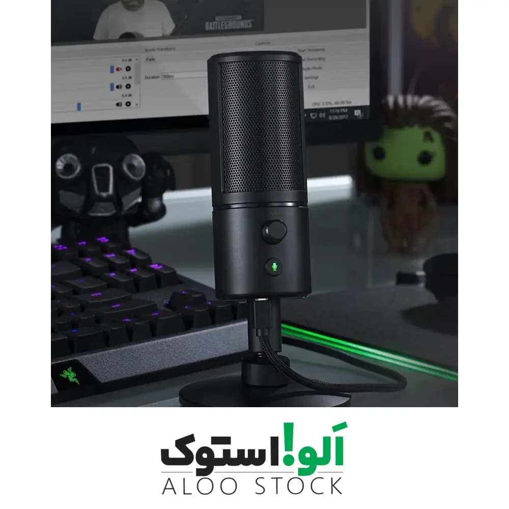 میکروفون استریم و گیمینگ کندانسر ریزر Razer Seiren x Condenser — تصویر ۱۰