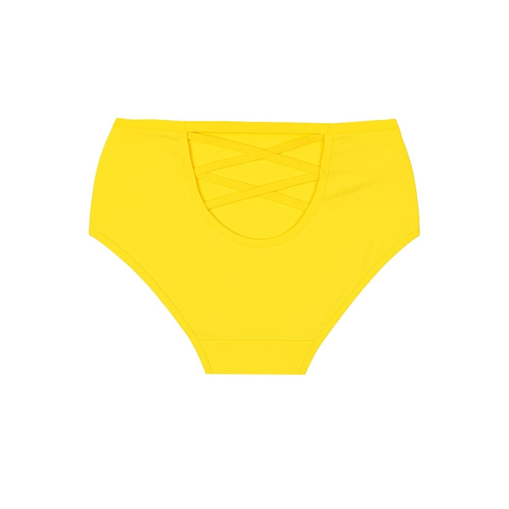 شورت اسلیپ زنانه بغل پاپیون نخی پشت ضربدری برند بانو — تصویر ۵
