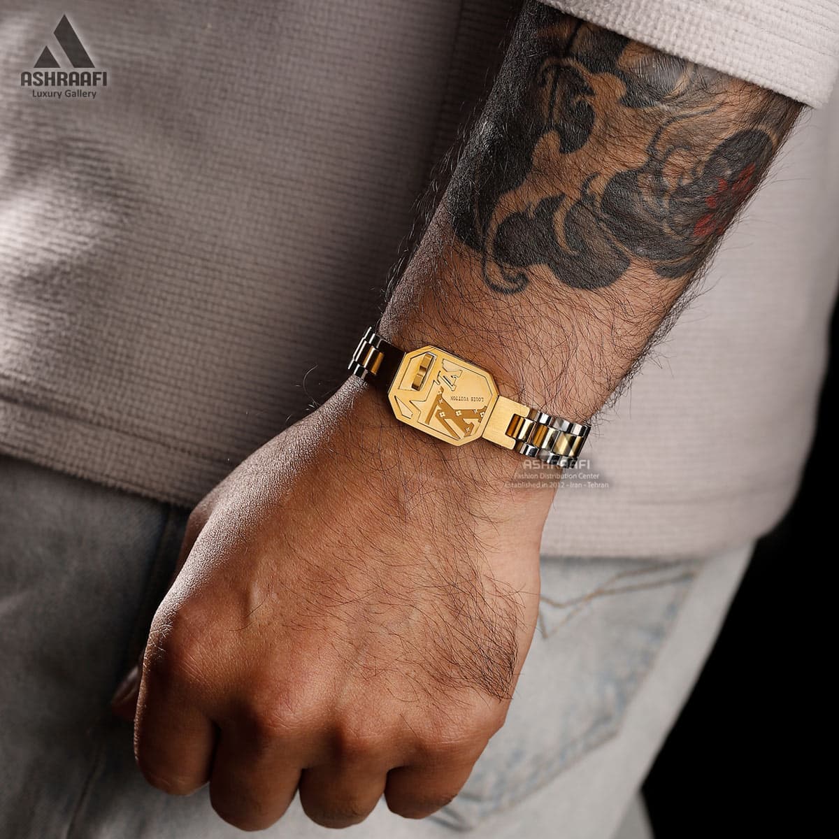 دستبند مردانه لویی ویتون Louis Vuitton Bracelet GS1 — تصویر ۳