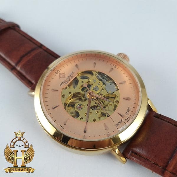 ساعت مردانه پتک فیلیپ قلب باز اتوماتیک Patek Philippe ppc105 — تصویر ۲