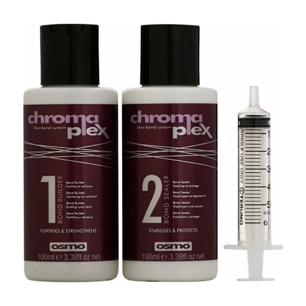 کیت ماسک تغذیه کننده و صاف کننده و محافظت کننده مو اوسمو مدل Chromaplex — تصویر ۲