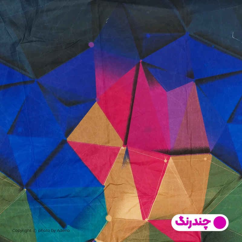 سرویس ملحفه آدنو مدل هارمونی کد CH30 دونفره 3تکه — تصویر ۲