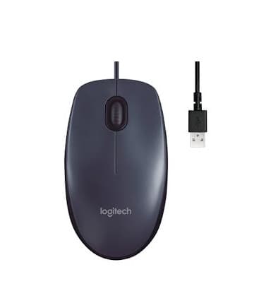 موس سیم دار لاجیتک مدل logiteck m100 — تصویر ۲