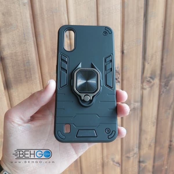 قاب گوشی a01 مدل بتمن ارمور اصلی مناسب a01 و m01 کاور گوشی موبایل سامسونگ Anti Shock BATMAN ARMOR Samsung Galaxy M01 /A01 — تصویر ۵