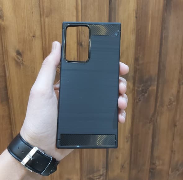 قاب گوشی نوت 20 کاور Note 20 گارد گوشی سامسونگ نوت20 Samsung Galaxy Note20 Fiber Carbon Rugged Armor Case — تصویر ۲