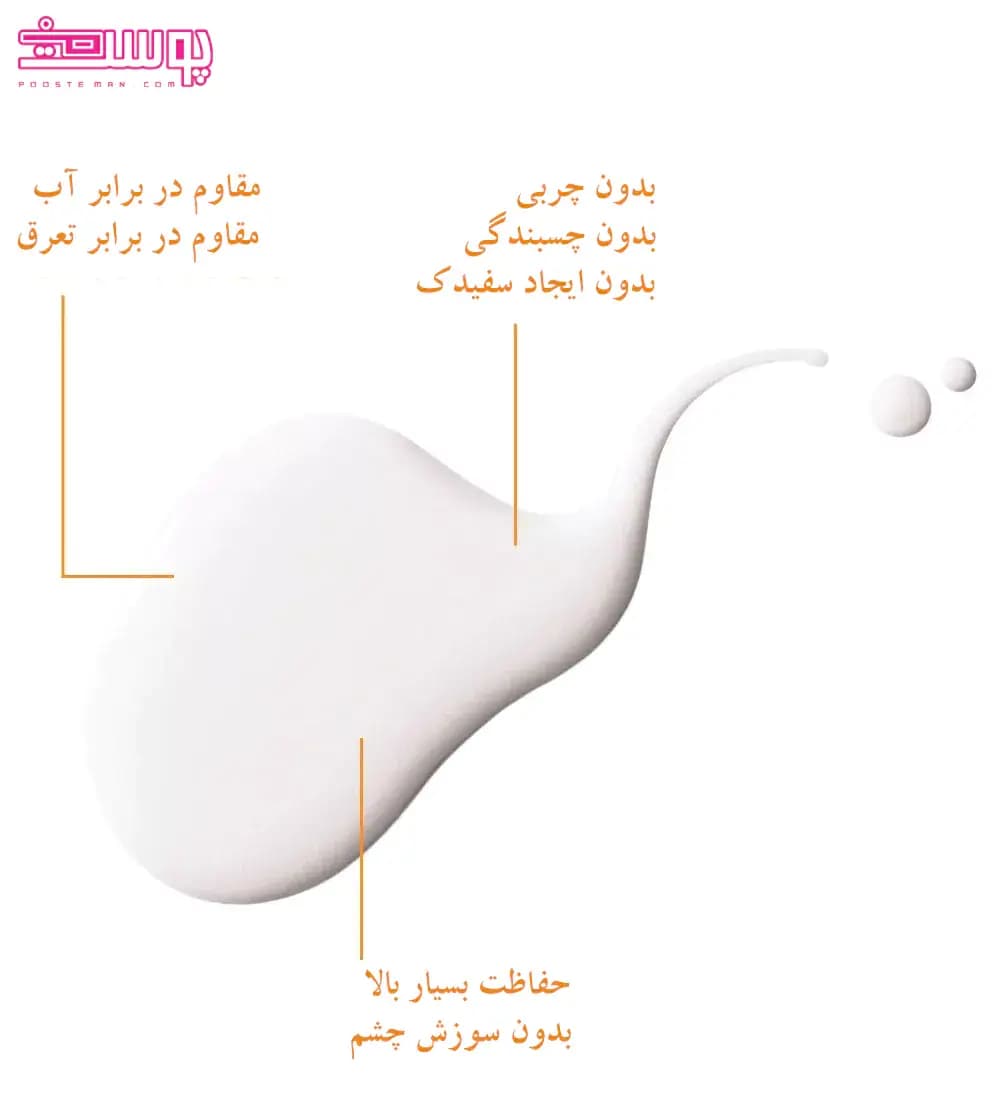 کرم ضد آفتاب بی رنگ لاروش پوزای مدل UVMune400 حجم 50ml — تصویر ۵