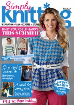 مجله Simply Knitting؛ ژوئن 2022