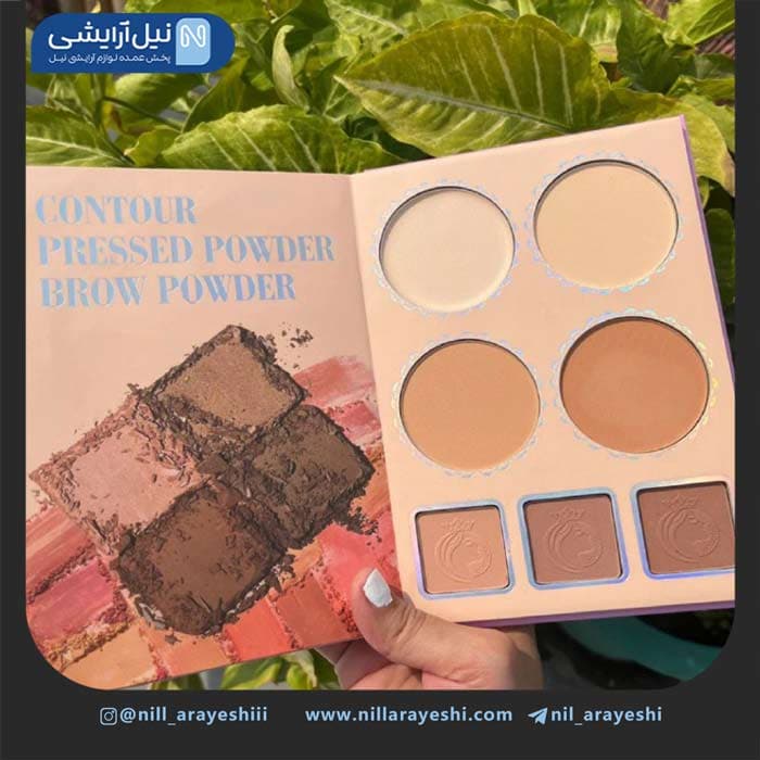 پالت کتابی ورقه ای چند کاره 43 رنگ طرح دختر آیگود کو کد lk5158 — تصویر ۲