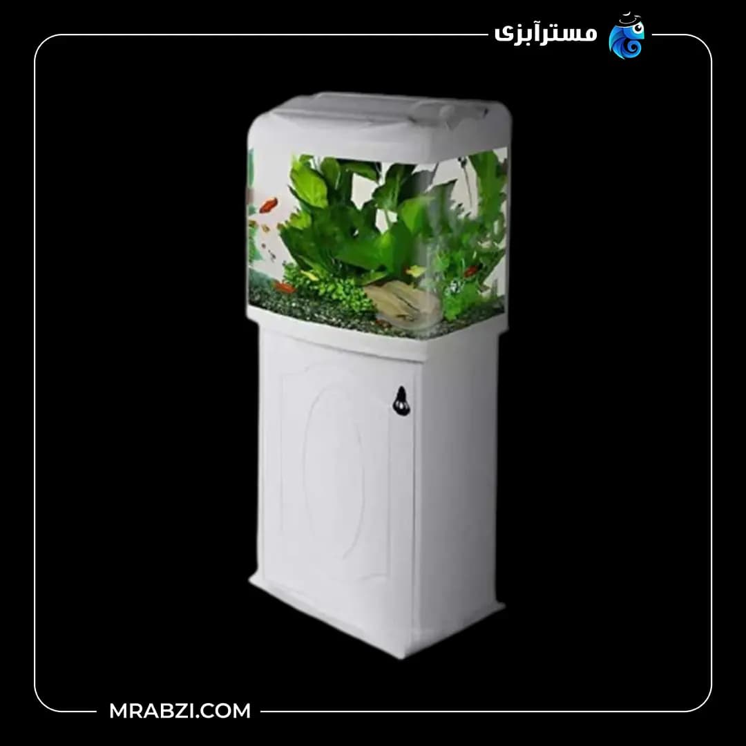 آکواریوم دلسا مدل L-470B با پایه