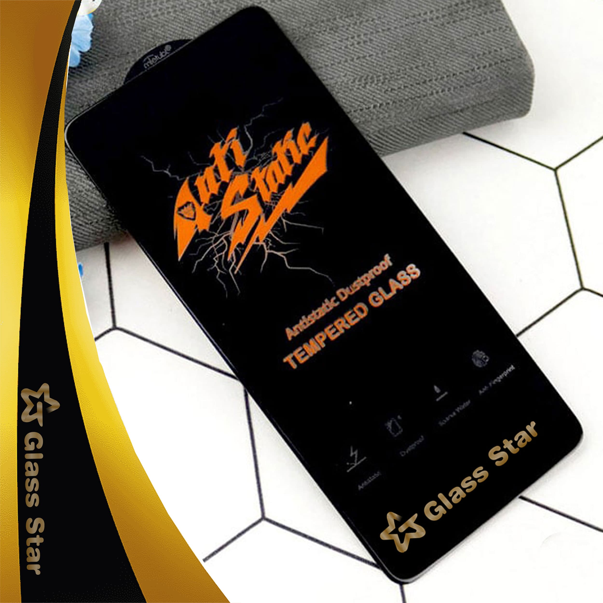 محافظ صفحه نمایش آنتی استاتیک گلس استار مدل ANTIDUSTS مناسب برای گوشی موبایل شیائومی Redmi Note 13 Pro — تصویر ۶