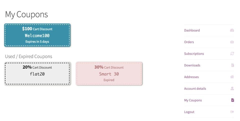 افزونه WooCommerce Smart Coupons کد تخفیف حرفه ای و هوشمند ووکامرس 9.2.0 — تصویر ۴
