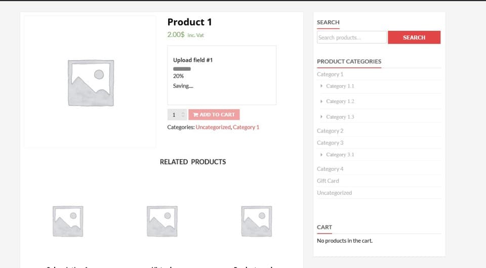 افزونه WooCommerce Upload Files آپلود فایل محصولات ووکامرس برای مشتریان 79.2 — تصویر ۴
