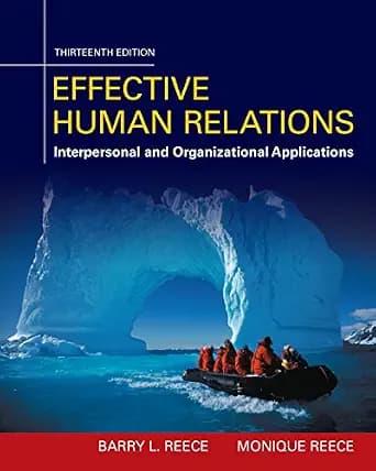 و دانلود نسخه کامل کتاب زبان اصلی Effective Human Relations: Interpersonal And Organizational Applications PDF | دانلود کتاب خارجی