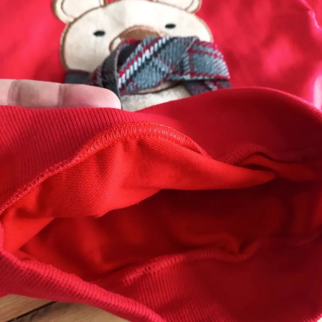 بلوز شلوار خرس شال گردنی کد 2853 — تصویر ۴