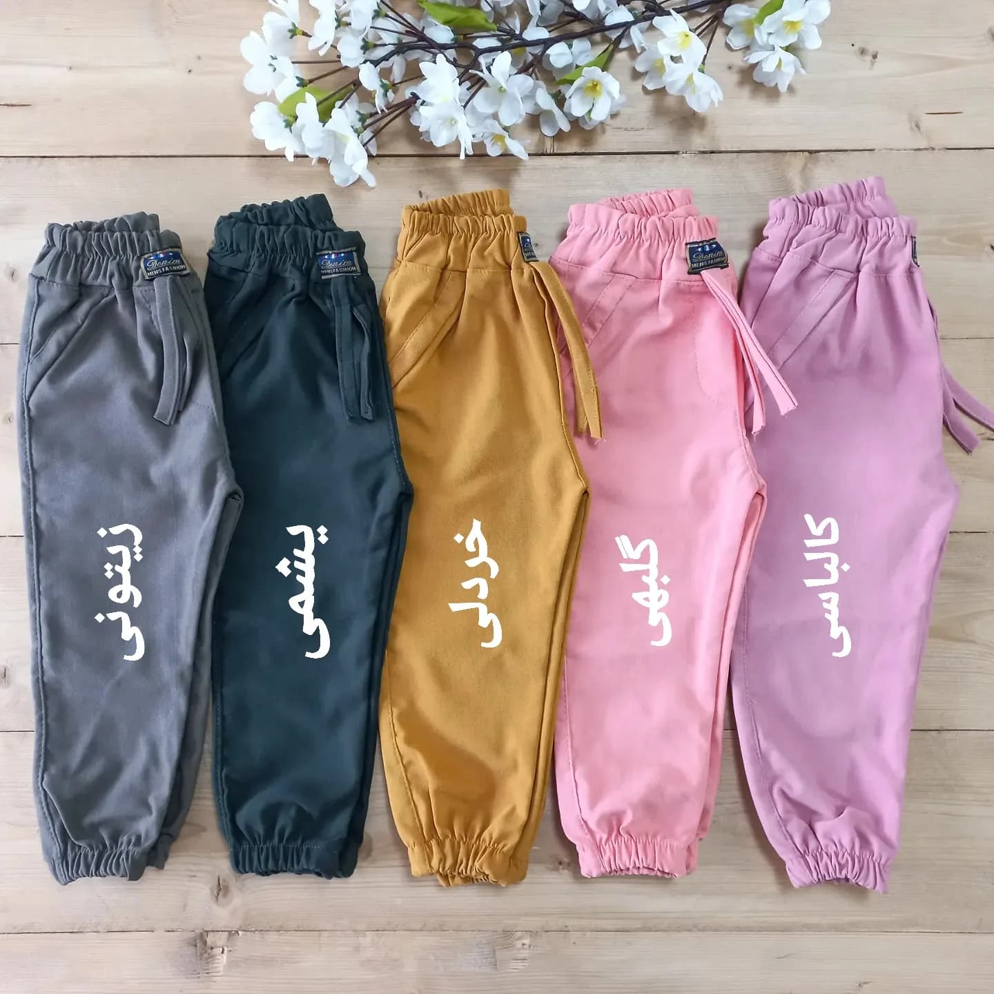 شلوار کتان اسلش سایز 45 تا 55 کد 2771 — تصویر ۳