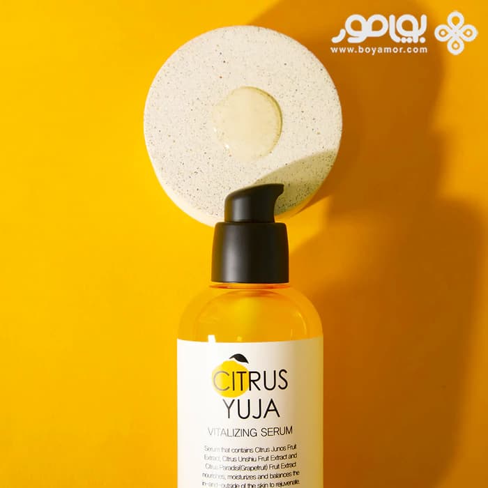 سرم احیا کننده مرکبات فارم استی مدل CITRUS YUJA حجم 100 میل — تصویر ۳