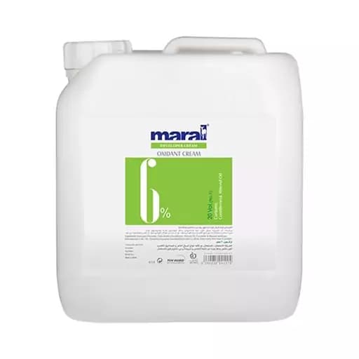 اکسیدان 6% شماره 1 حاوی روغن بادام حجم 3750 میل مارال