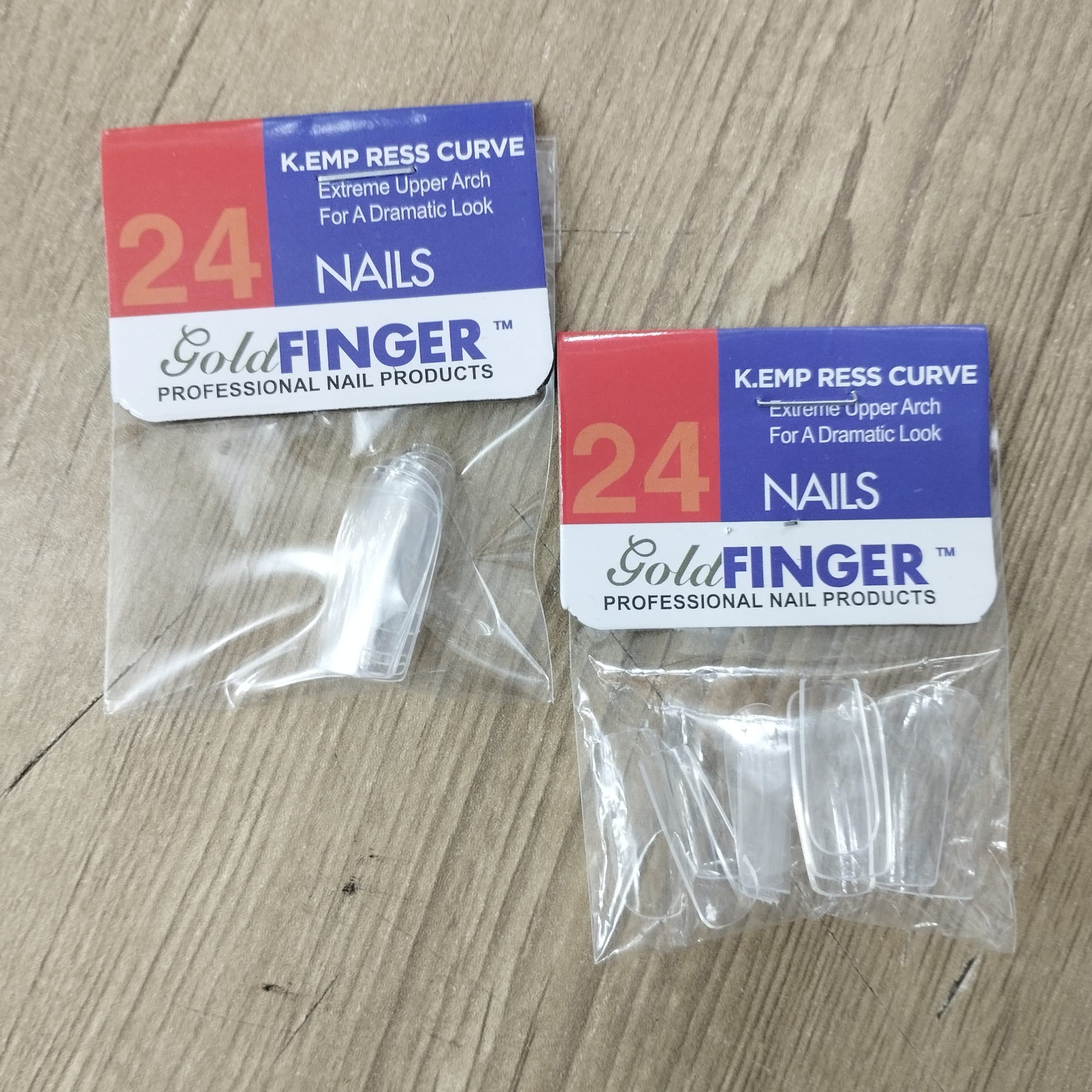 ناخن مصنوعی شیشه ای 10 عددی queen finger — تصویر ۲