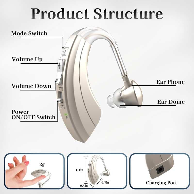 سمعک دیجیتال Delmicure مدل VHP-1220 — تصویر ۸