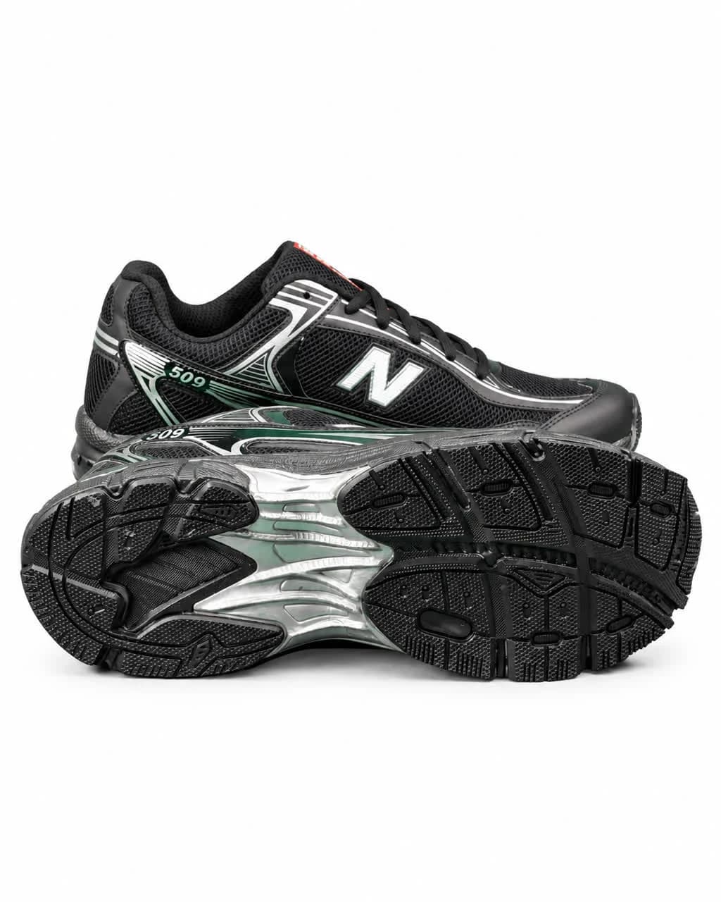 کتونی بزرگ پا مدل نیوبالانس 509 مشکی تمام New Balance509 — تصویر ۴