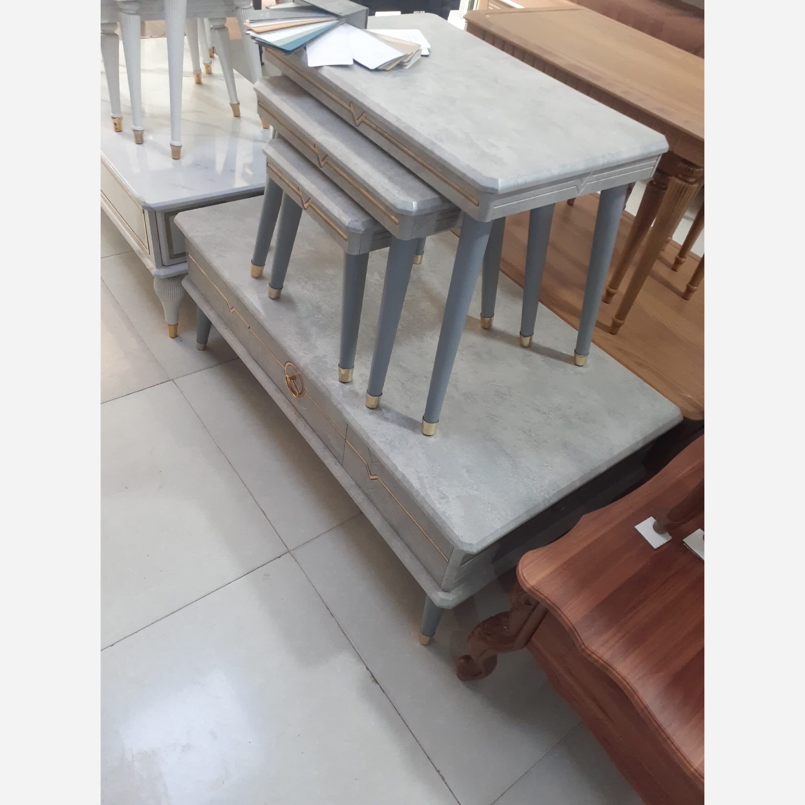 جلومبلی میز عسلی تولیدی مبلمان راحتی مبلمان فرنا مدل 1134665 — تصویر ۲
