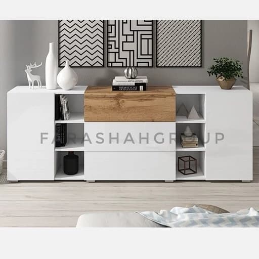 میز کنسول و کنار سالنی با بهترین کیفیت و رنگ دلخواه ارسال رایگان به مسیر های یکطرفه مبلمان فرنا مدل 1134654