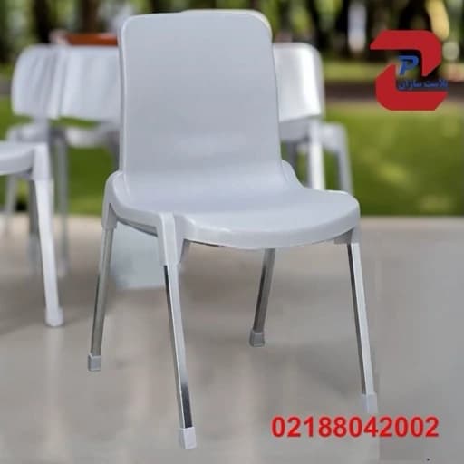 صندلی پایه فلزی پلاستیکی بدون دسته رایان مبلمان فرنا مدل 1128133