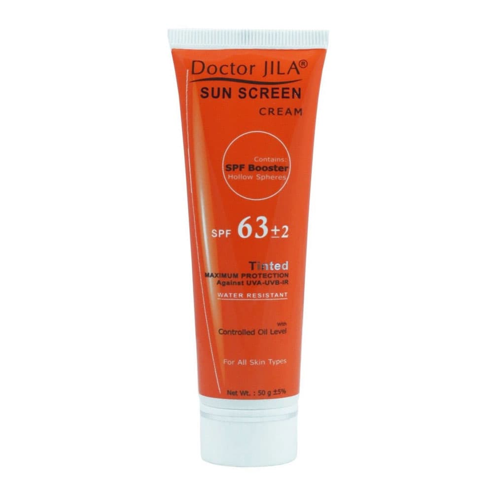ضدآفتاب SPF63رنگی دکتر ژیلا