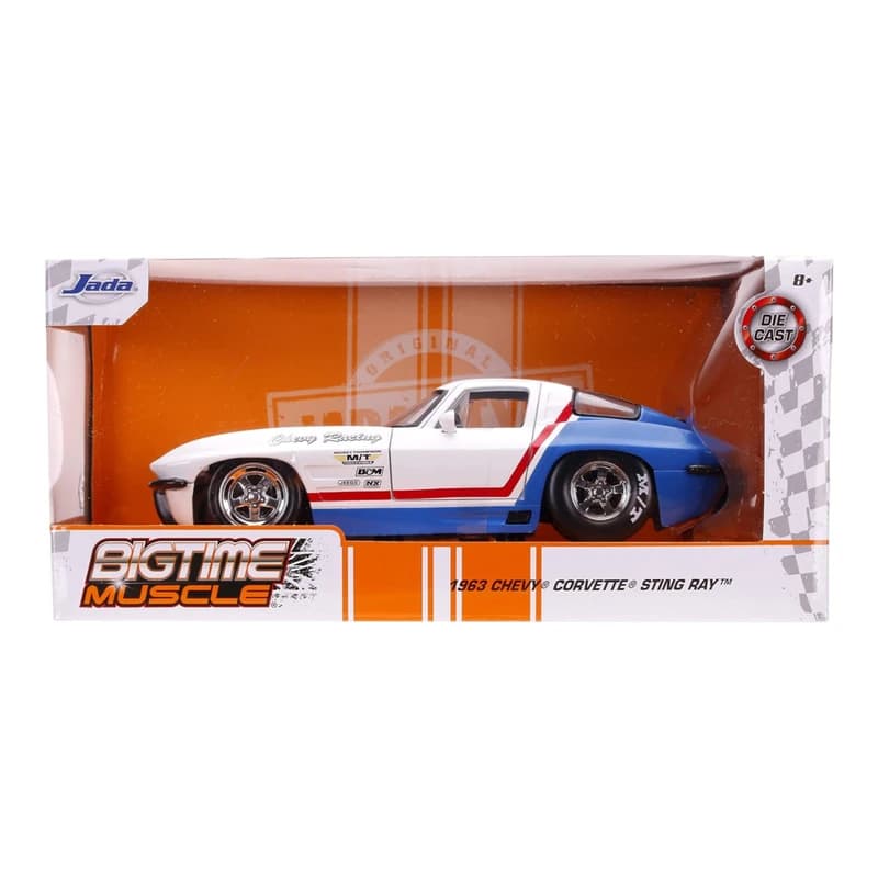 ماکت ماشین جادا مدل CHEVROLET CORVETTE STINGRAY 1963 کد 31666 — تصویر ۶
