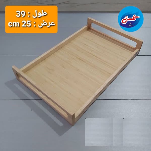 سینی چوبی DAKOO کف بامبو TB38 — تصویر ۲