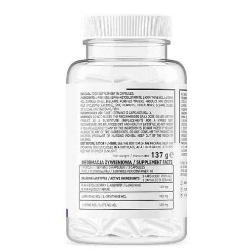 آرژنین اورنیتین لیزین استرویت OstroVit AOL — تصویر ۲