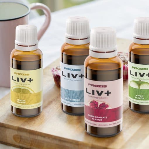 کبدشور مایع Prozis Liv+ پروزیس برای پاکسازی کبد و سم زدایی بدن — تصویر ۲