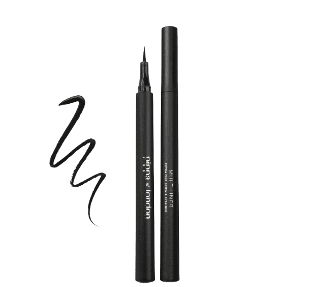 خط چشم و ابرو دوکاره مشکی پیپا کد 175 multiliner _ Brow & Eyeliner Pen